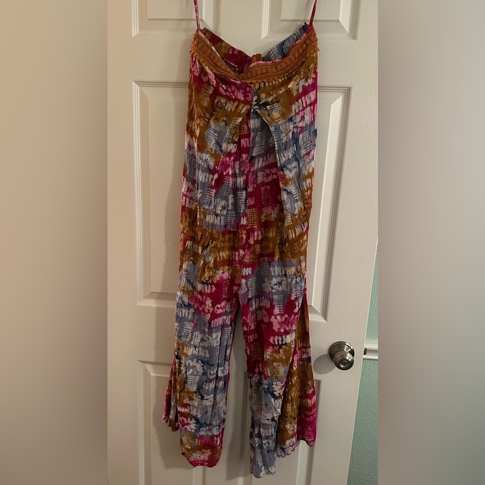 Earthbound Strapless Jumpsuit